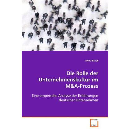 Die Rolle der Unternehmenskultur im M, Fachbücher