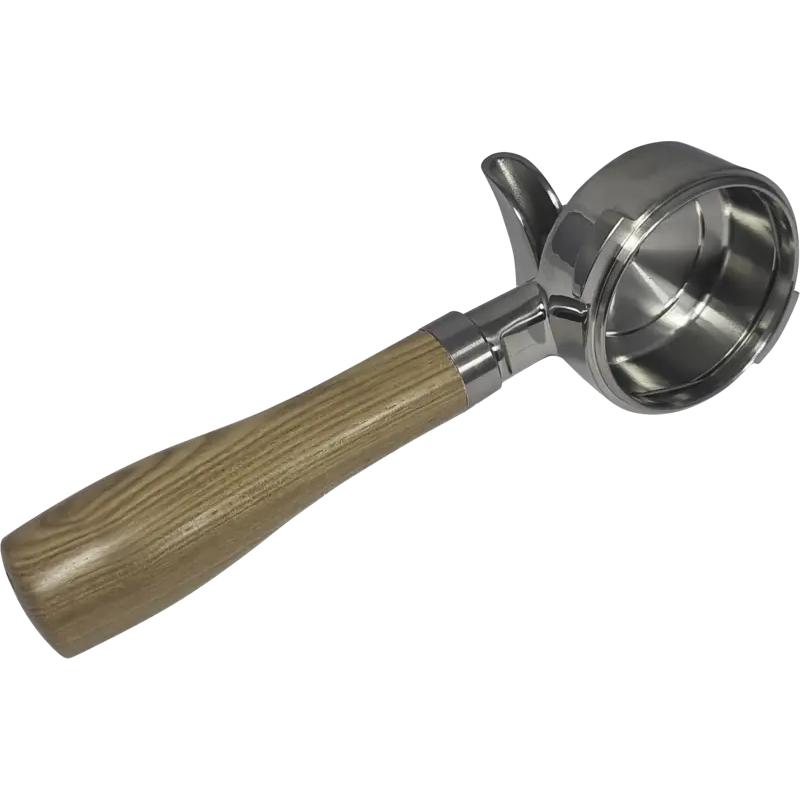 Gaggia RI9141/01 - Portafiltro con manico in legno, Accessori per macchine da caffè, Marrone, Argento