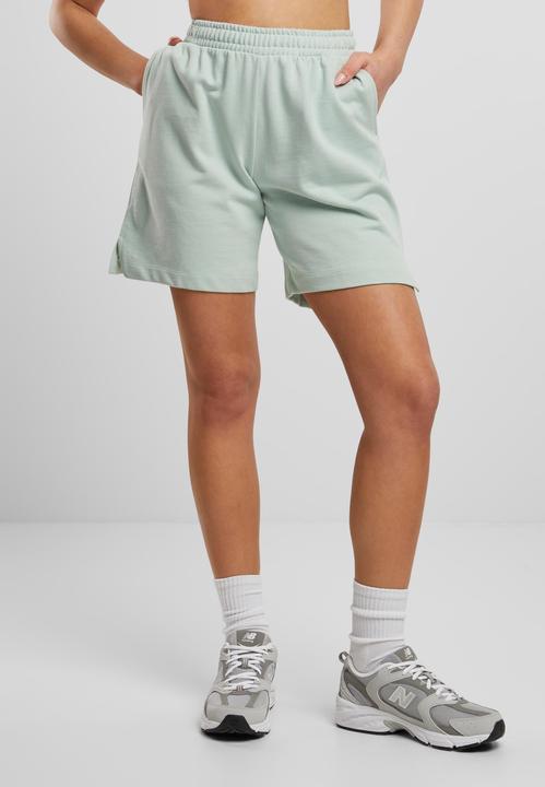 Actual product image Urban Classics Ladies Organic Terry Bermuda Pants - 137825 (S)