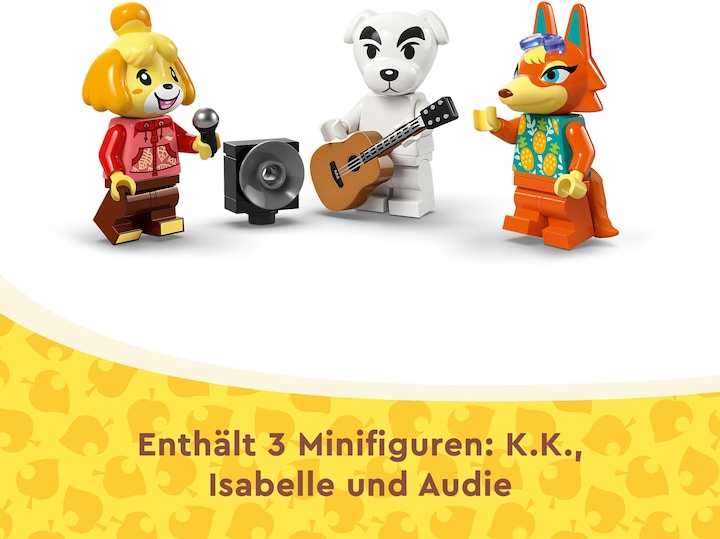 Actual product image LEGO K.K. plays on the fairground (77052, LEGO Animal Crossing)