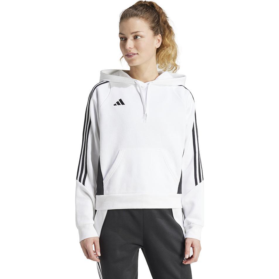 Thumbnail - adidas, Damen, Pullover, TIRO24 SWHOOD W, Weiss, (XL)