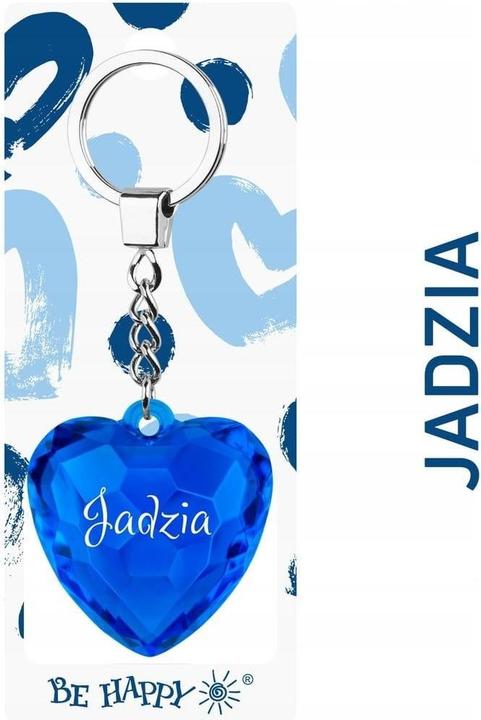 Actual product image Happy Color Jadzias Herz-Schlüsselanhänger