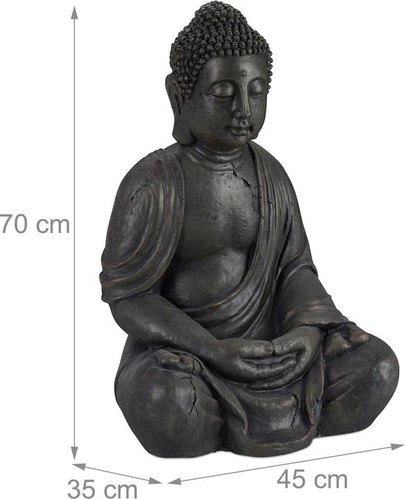 Produktbild Relaxdays Buddha Figur
