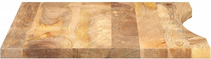 Produktbild VidaXL Schreibtischplatte Tischplatte Holzplatte mit Aussparung Massivholz Mango (100 x 60 x 2.5 cm)