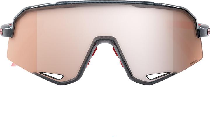 Immagine prodotto 100% Slendale - Fibra di carbonio lucida - HiPPER Crimson-Silver L (Fibra di carbonio lucida, Lente HiPER Crimson-Argento)