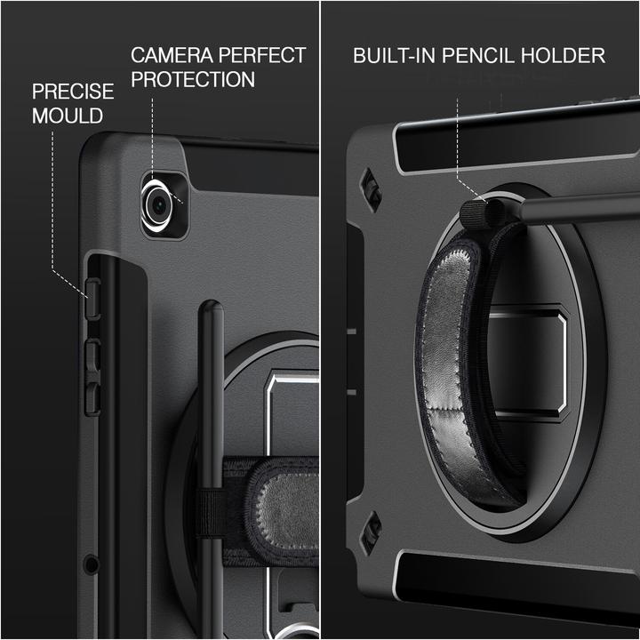 Productafbeelding 4smarts Stevige Grip Case (Apple iPad 2019 (7e generatie), Apple iPad 2020 (8e generatie), Apple iPad 2021 (9e generatie))