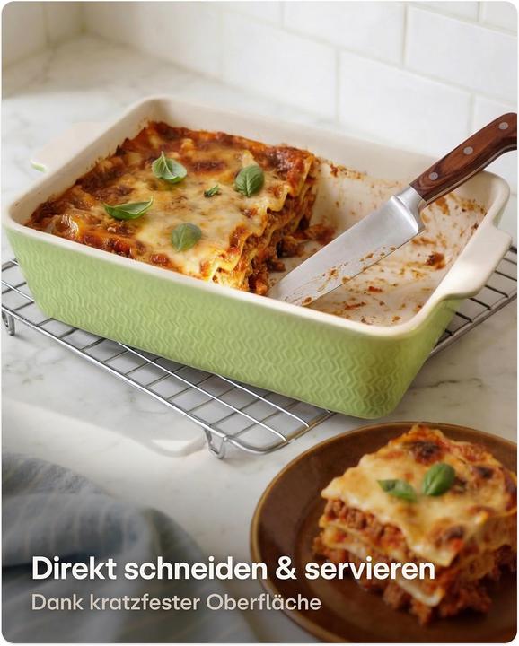 Produktbild Praknu Auflaufform mit extra hohem Rand