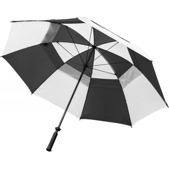 Longridge, Regenschirm, double voilure, Schwarz