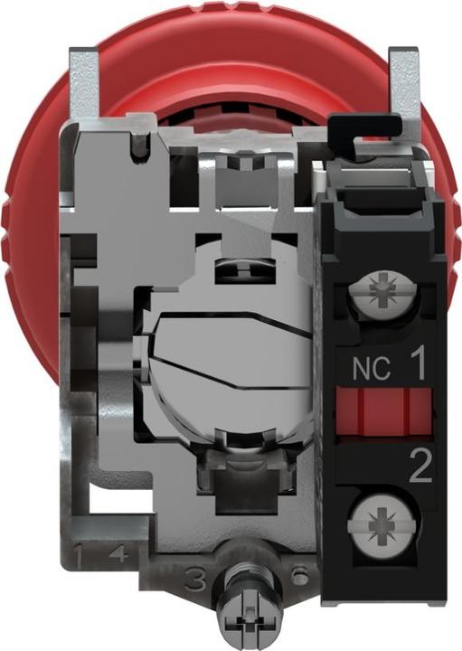 Produktbild Schneider Electric Emergency Stop 40mm Turn Release Red 1NC