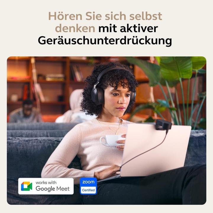 Actual product image Jabra Evolve2 85 (Wireless, USB-C, Avaya, Cisco, Skype, Unify)