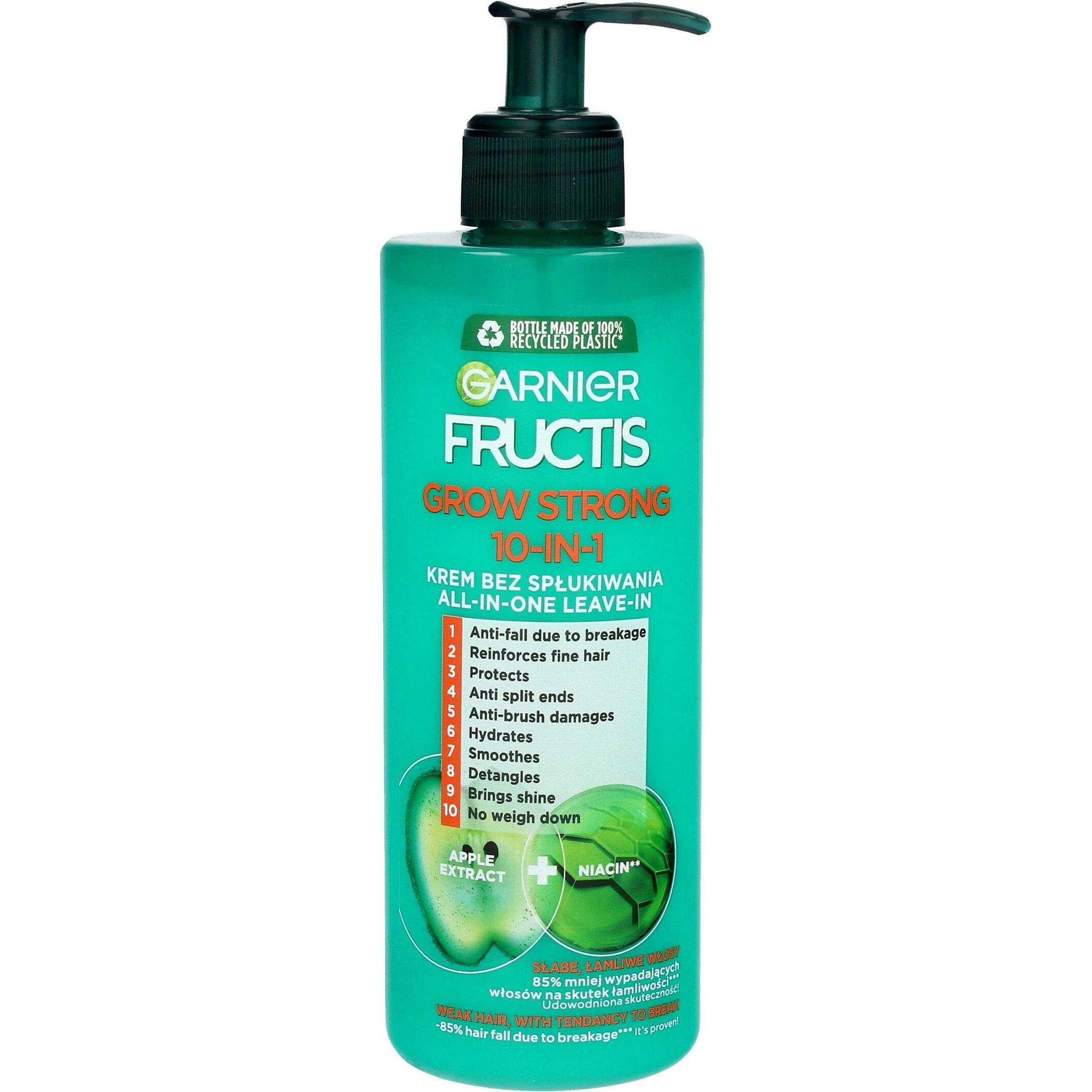 Garnier, Conditioner, Fructis Grow Strong 10in1 Leave-In Cream For Hair 400ml (400 ml)