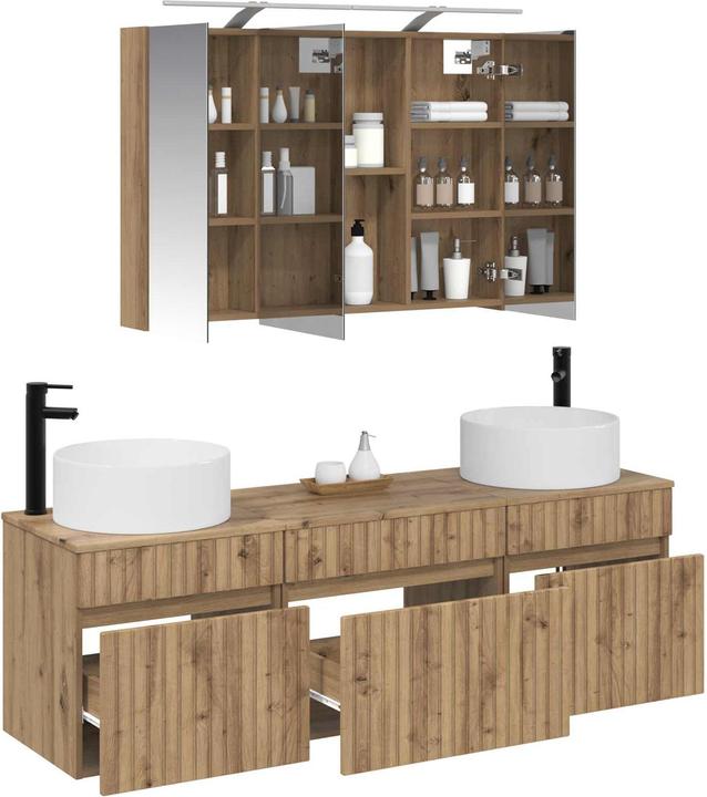 Produktbild vidaXL Badezimmerschrank-Set