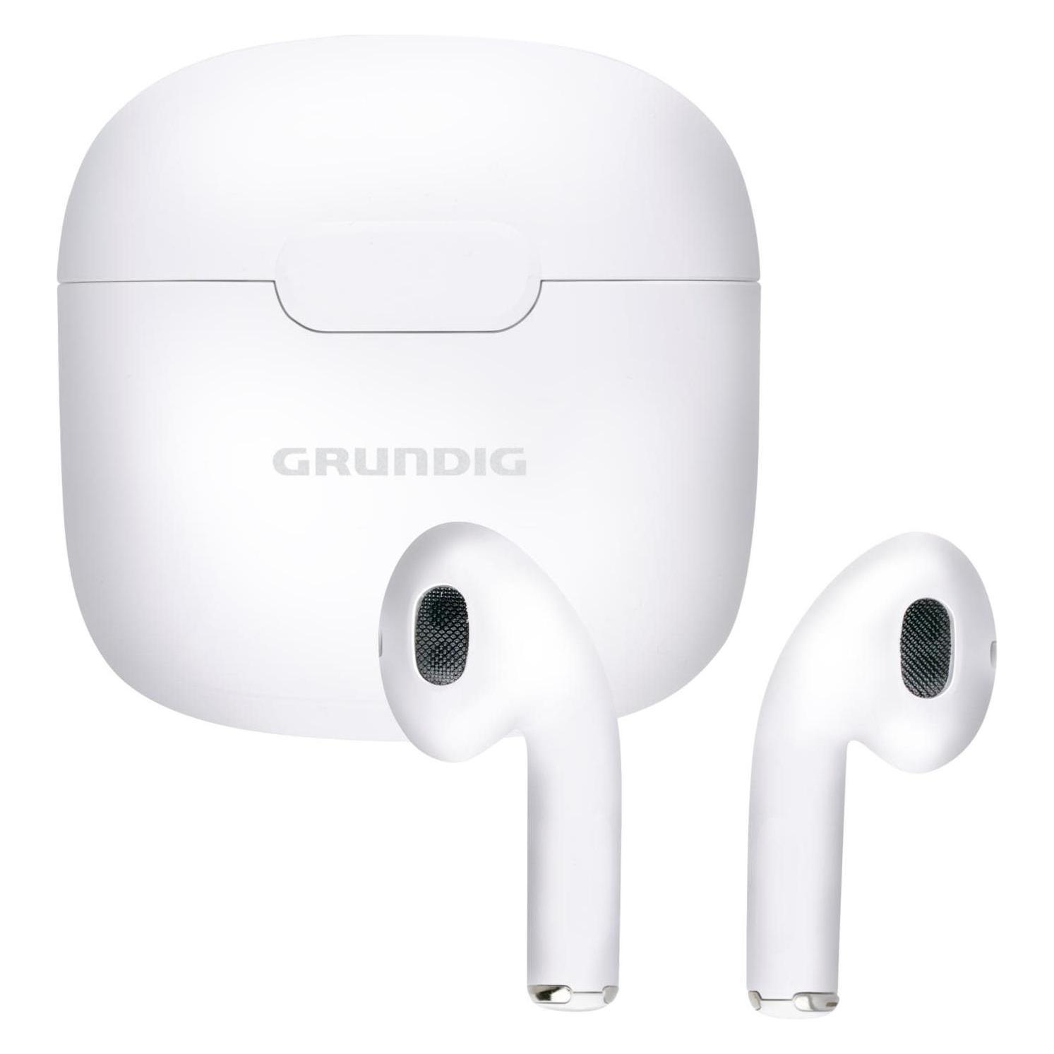 Grundig Earbuds Tws (Keine Geräuschunterdrückung, 3 h, Kabellos), Kopfhörer, Weiss