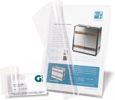 Produktbild Selbstlaminierkarten (Spezial, 10 Stück, 200 µm)