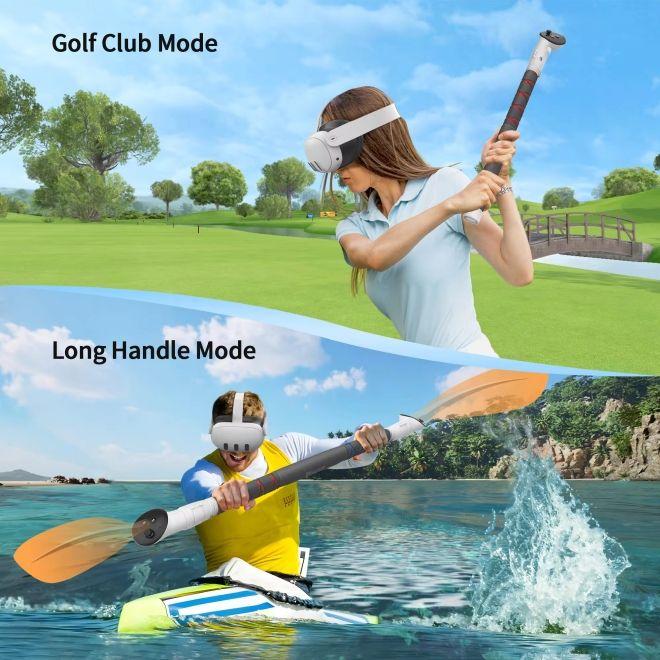 Immagine prodotto AMVR Meta Quest 3 / 3S Controller Silikon Grip Griffverlängerung