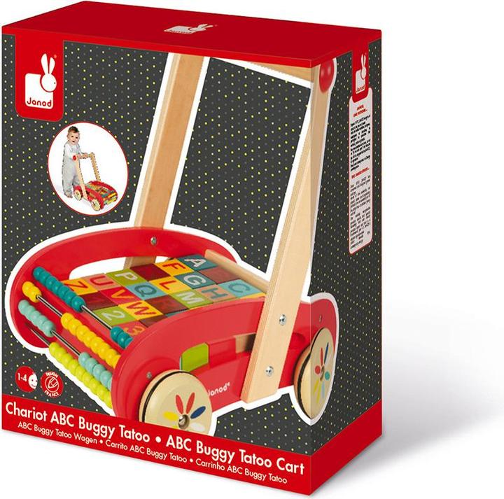 Actual product image Janod Tatoo ABC