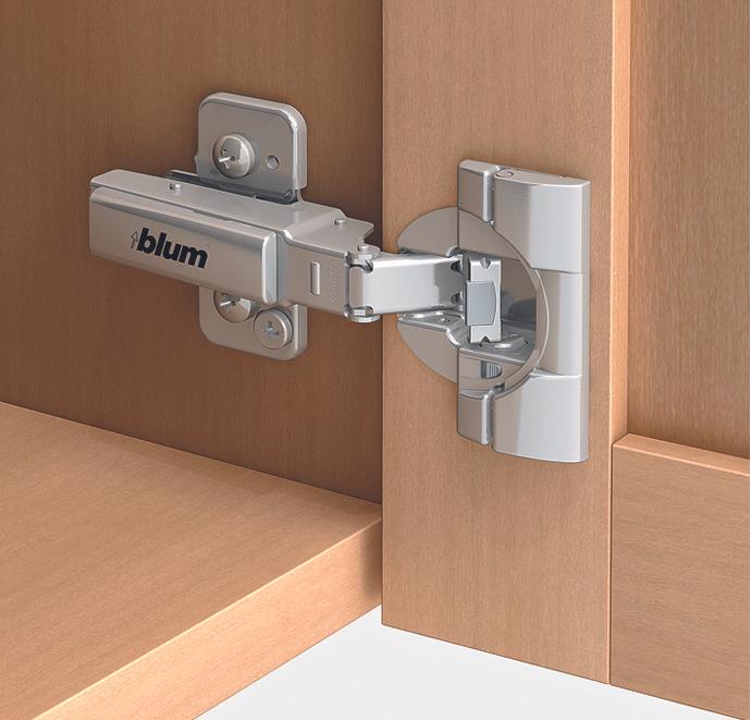 Produktbild Blum Topfbänder CLIP top BLUMOTION für Profiltüren, Eckband 95 °