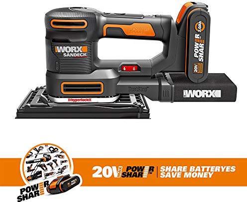 Productafbeelding Worx Multifunctionele schuurmachine 20V WX820 (Multischuurmachine)