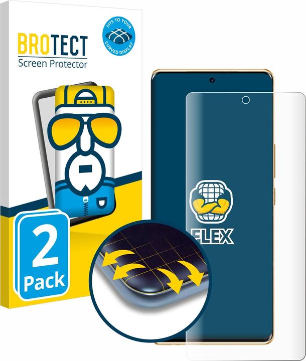 Actual product image BROTECT Full-Screen Protector (2 pcs., Infinix Hot 40i)