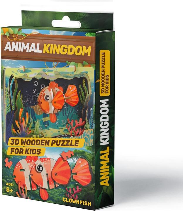 Immagine prodotto Escape Welt Pesce pagliaccio - Modello in legno 3D (22 pezzi)