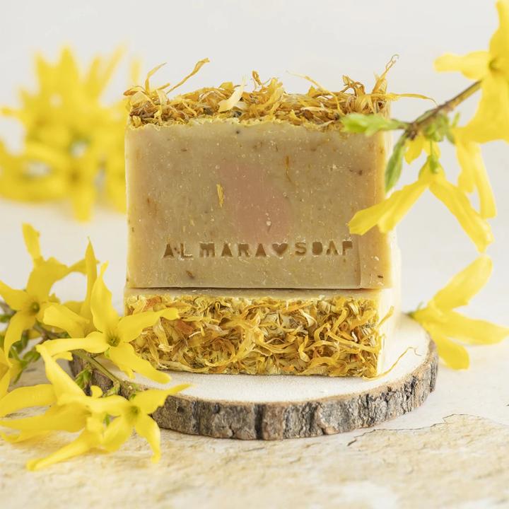 Actual product image Almara Soap Natural Calendula Soap (90 g)
