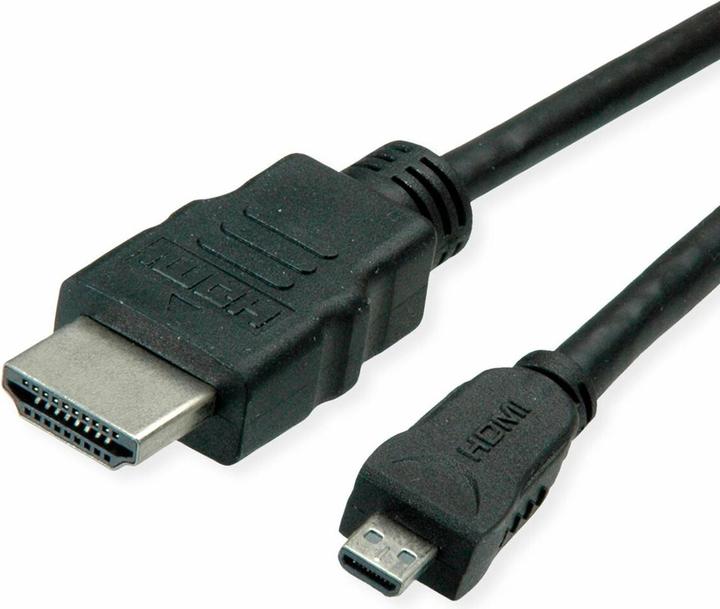 Produktbild Roline Micro HDMI High Speed with Ethernet Kabel (2 m)