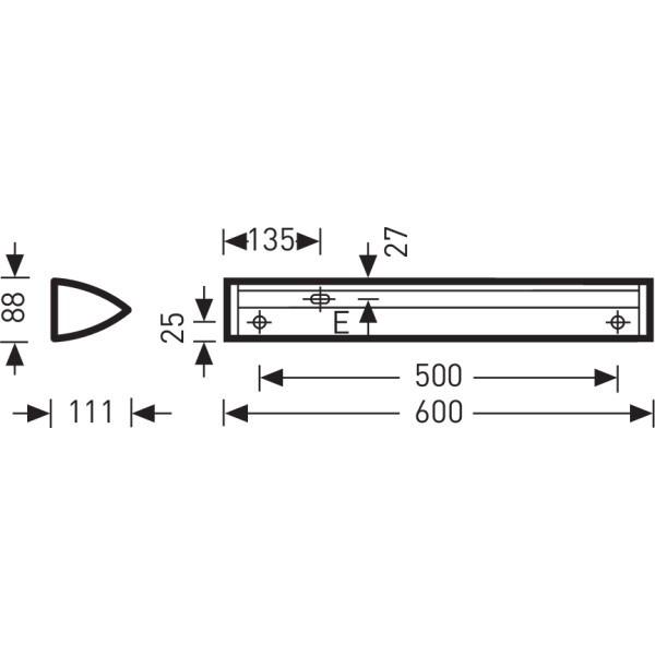 Thumbnail - Trilux, Wandleuchte + Deckenleuchte, LED-Anbauleuchte (1100 lm)