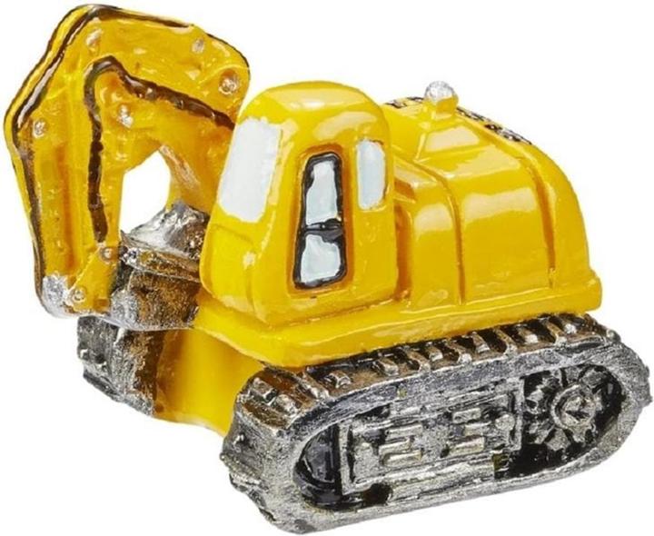 Actual product image Hobby Fun Mini Vehicle Excavator Yellow