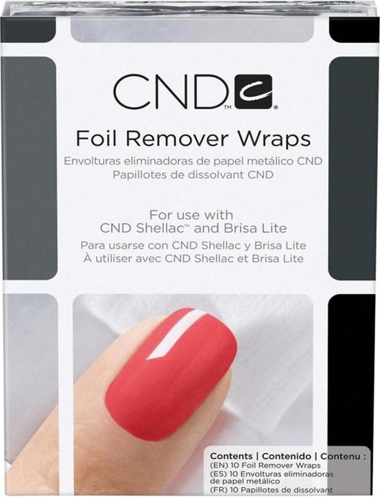Actual product image CND Shellac - Foil Remover Wraps