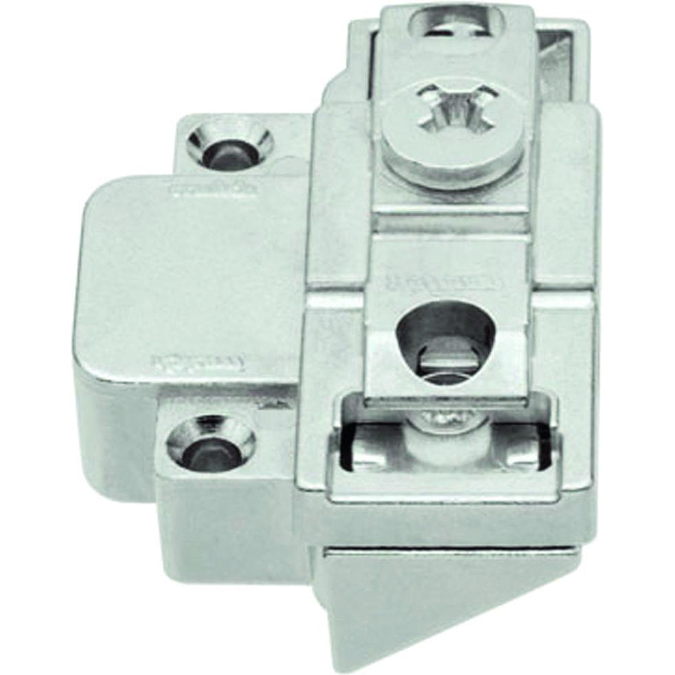 Blum, Möbelausstattung, Alu CLIP-Adapterplatte für Teleskophebel AVENTOS HF / SERVO-DRIVE (1 Stk.)