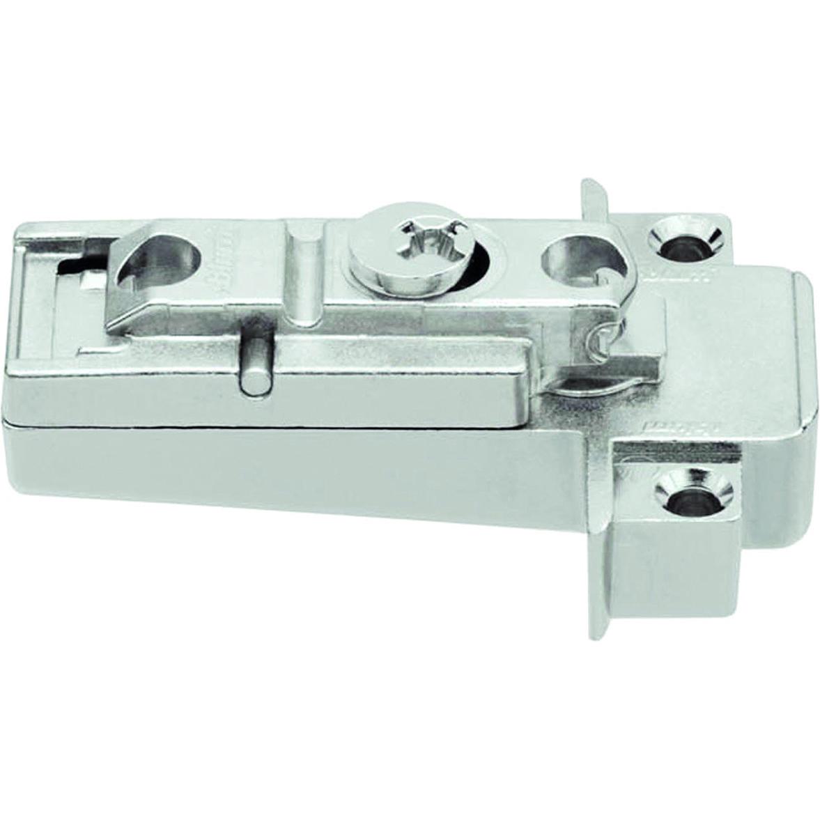 Blum, Möbelscharnier, Alu CLIP-Adapterplatte für Zwischenscharnier AVENTOS HF / SERVO-D