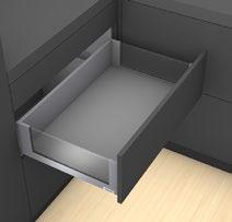 Actual product image Blum Flexible front drawer sets LEGRABOX free C, silk white