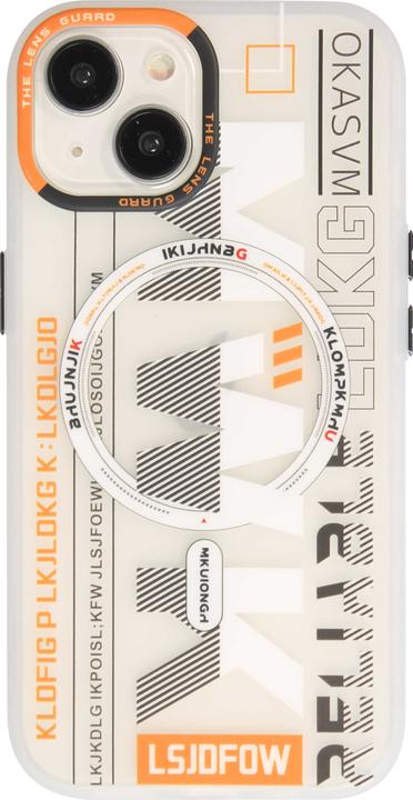 Produktbild PhoneLook Hülle MWK Cyber Grid Silikon mit MagSafe (Apple iPhone 15)