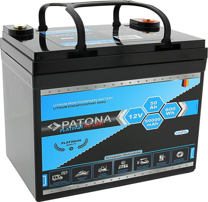 Immagine prodotto Patona Batteria al platino (12 V, 50 Ah)