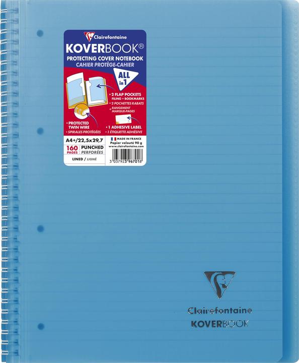 Actual product image Clairefontaine Koverbook (A4+, Lined, Hardcover)