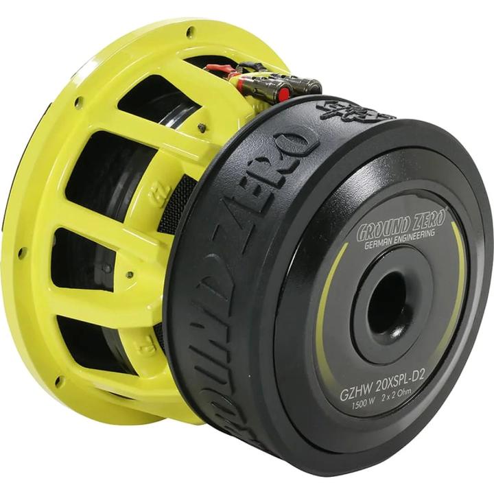 Image du produit Ground Zero GZHW 20XSPL-D1 Caisson de basses de 20 cm (1500 W)
