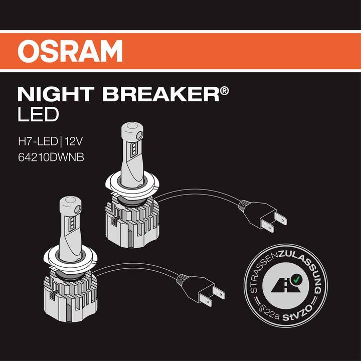 Image du produit Osram Night Breaker H7 (H7)
