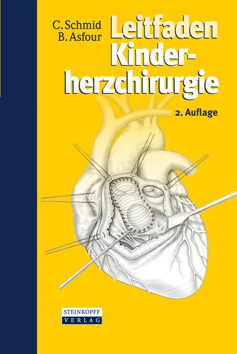 Produktbild Leitfaden Kinderherzchirurgie (Deutsch, Boulos Asfour, Christof Schmid, 2009)
