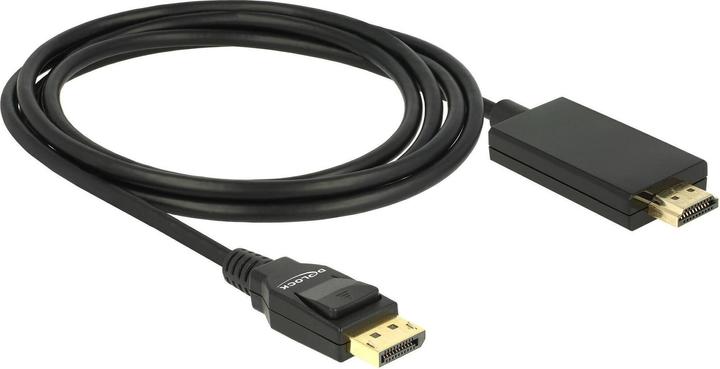 Produktbild Delock DisplayPort — HDMI (Typ A) (2 m, DisplayPort, HDMI, 2.0)