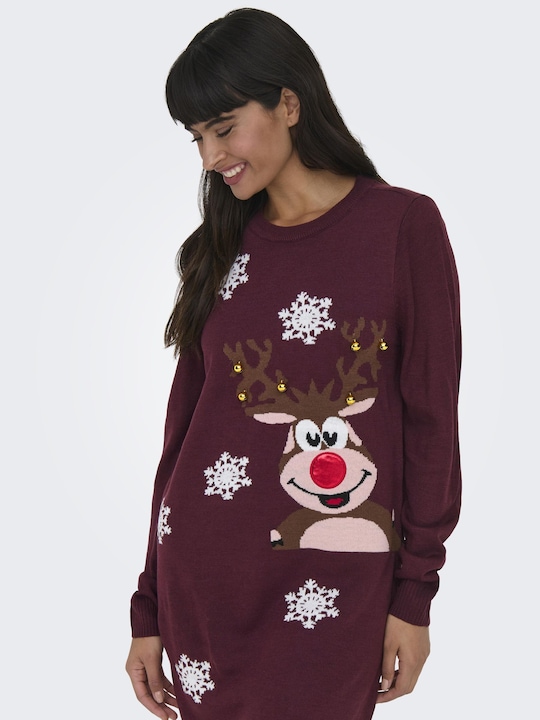 Produktbild Only Weihnachtsprint Kleid (M)