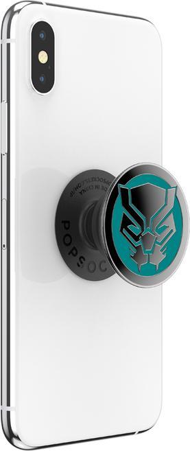 Actual product image PopSockets PopGrip Black Panther Enamel, Befestigung: Kleben