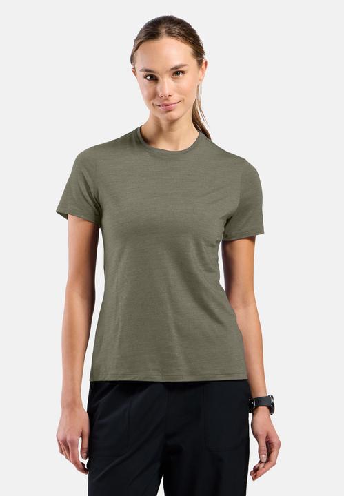 Produktbild Odlo Women's Merino Tencel Plain T-Shirt Crew Neck S/S (XL)