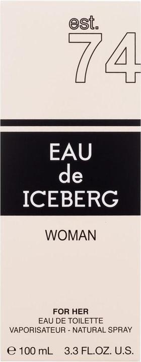 Actual product image Iceberg Eau de Femme Eau de Toilette - 100ml (Eau de toilette, 100 ml)