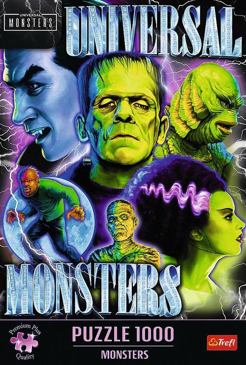 Produktbild Trefl Puzzle Premium Plus 1000 – Universal Monsters (1000 Teile)