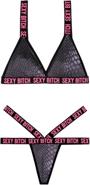 Image du produit Vibes BHSet en motif reptile (S, M)
