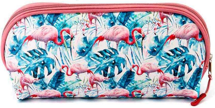 Oh My Pop! Small Jelly Toiletry Bag Flamenco Tropical