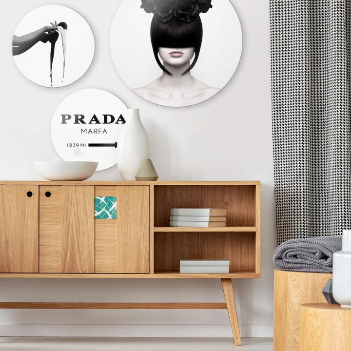 Produktbild Trenddeko Prada Marfa - rund (Ø 70 cm)