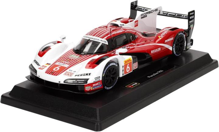 Produktbild Bburago Race 1/24 Porsche 963 rot/weiss