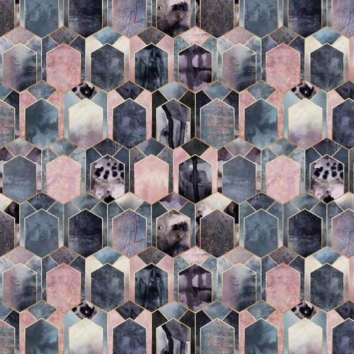 Image du produit Trenddeko Art déco : rêve en rose et or (200 x 60 cm)