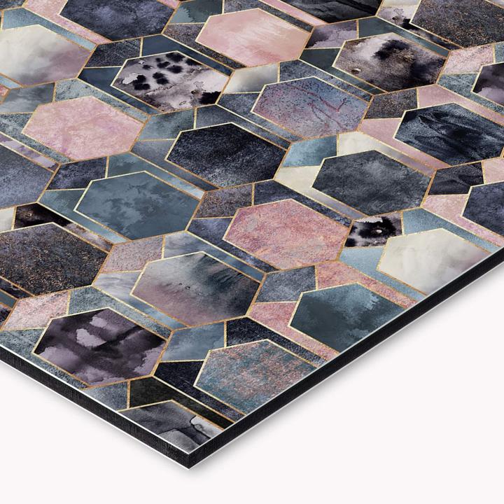Image du produit Trenddeko Art déco : rêve en rose et or (200 x 60 cm)